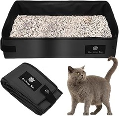 Otras opciones a los areneros plegables para viajes con gatos