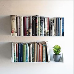Opciones efectivas a las estanterías de pared para pequeños espacios