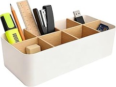 Guía para elegir el mejor organizador de escritorio de bambú y madera