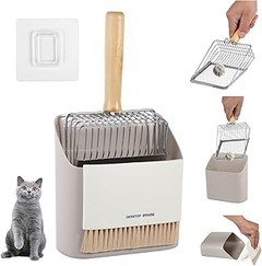 Guía de instalación para kits de arenero con pala y alfombrilla