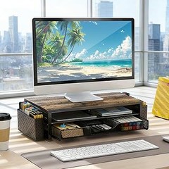 Mejores soportes de monitor con organizador de escritorio en comparación