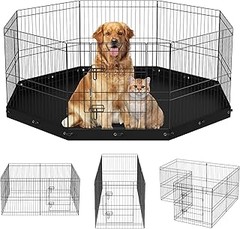 ¿Cómo elegir el mejor parque metálico para mi perro?