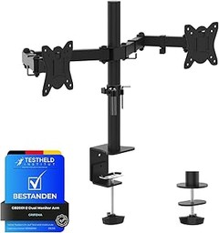 Accesorios imprescindibles para brazos articulados dobles de monitores