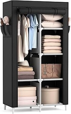 Las mejores estanterías para organizar ropa doblada en habitaciones pequeñas
