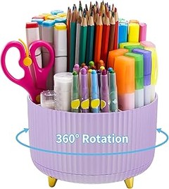 Comparativa de los mejores organizadores de escritorio giratorios para espacios pequeños