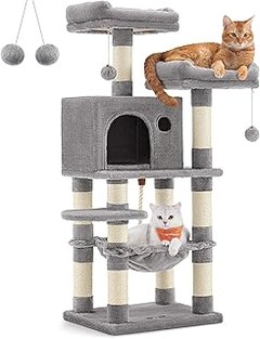 Top rascadores con cueva y cama para gatos pequeños