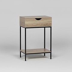 Mesas auxiliares con estantes y cajones: seguras para hogares con mascotas