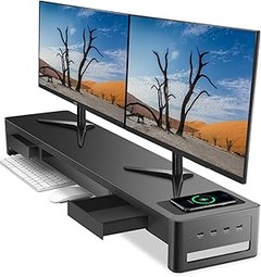 ** Reseñas de usuarios sobre soportes de monitor con hub USB integrado