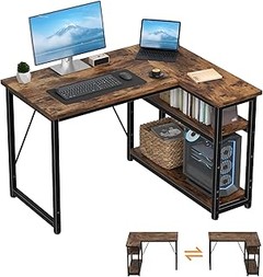 Ideas para maximizar el espacio con un escritorio en esquina