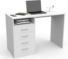 ¿Cuál es el precio promedio de los escritorios con cajonera integrada?