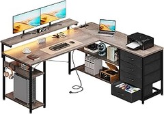 Comparativa de precios de packs de escritorio y estantería en Amazon