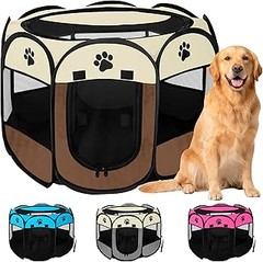 Descubre qué es un parque plegable de tela para perros