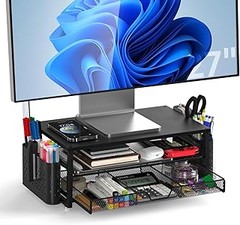 ¿Qué es un soporte para portátil con organizador integrado?