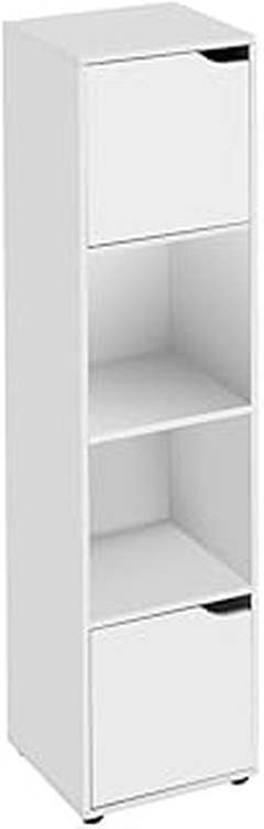 Descubre las ventajas de las estanterías con puertas para espacios pequeños