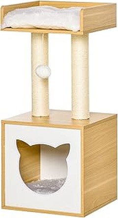 Beneficios de usar un rascador con cueva y cama integrada para tu gato