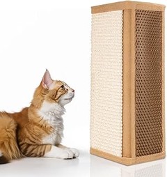 Pros y contras de los rascadores de esquina y de pared para gatos