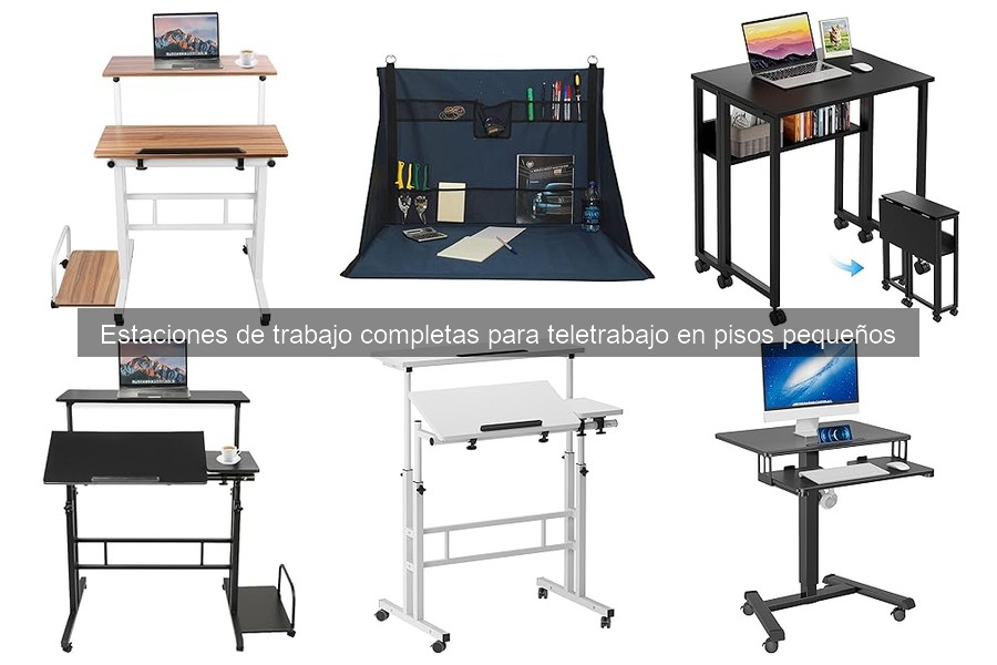 Accesorios imprescindibles para estaciones de trabajo en pisos pequeños