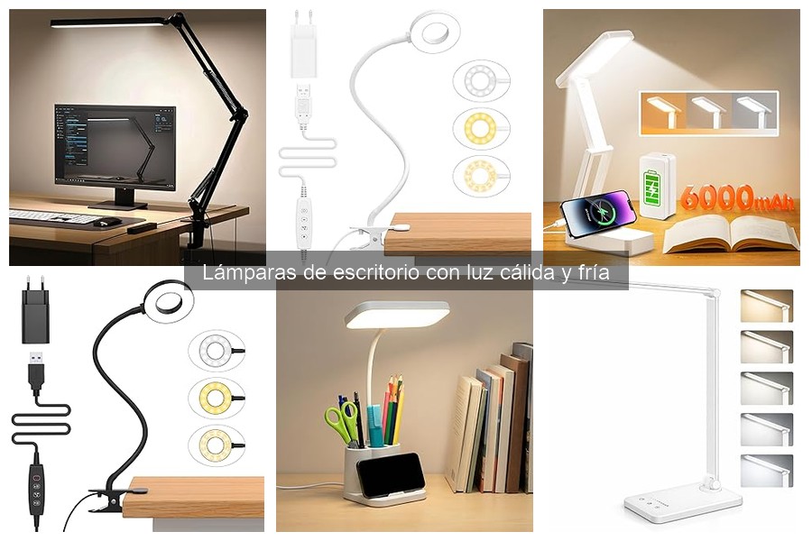 Ajusta la Luz de tu Lámpara de Escritorio para Trabajar Cómodo