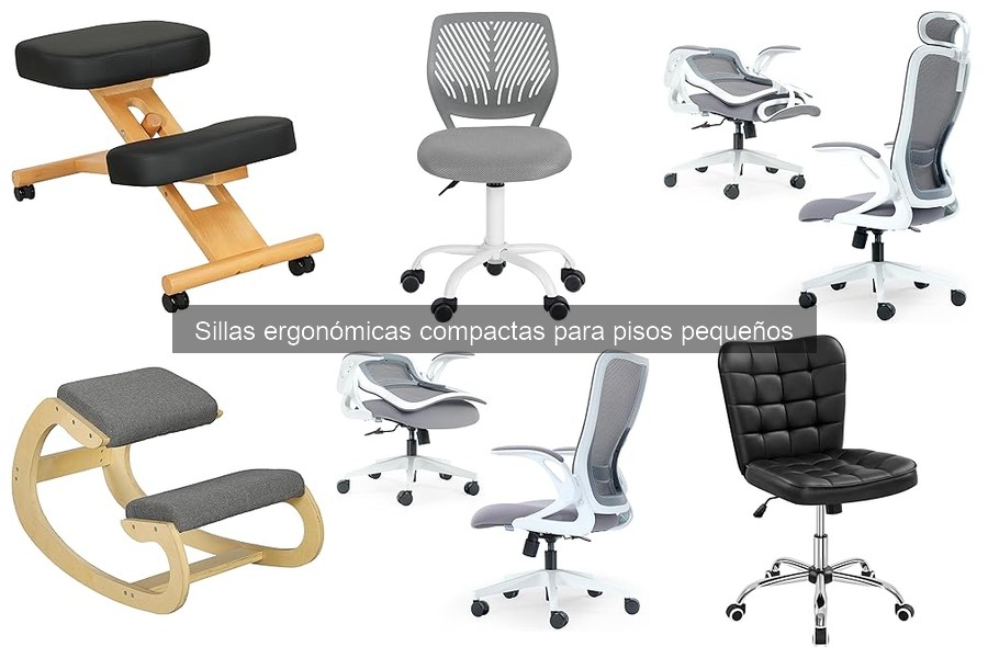 Ajusta tu silla ergonómica compacta para una mejor postura