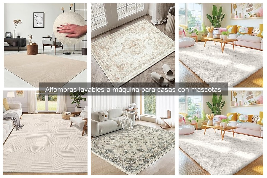 Alfombras lavables a máquina: ¿Qué son y sus características?
