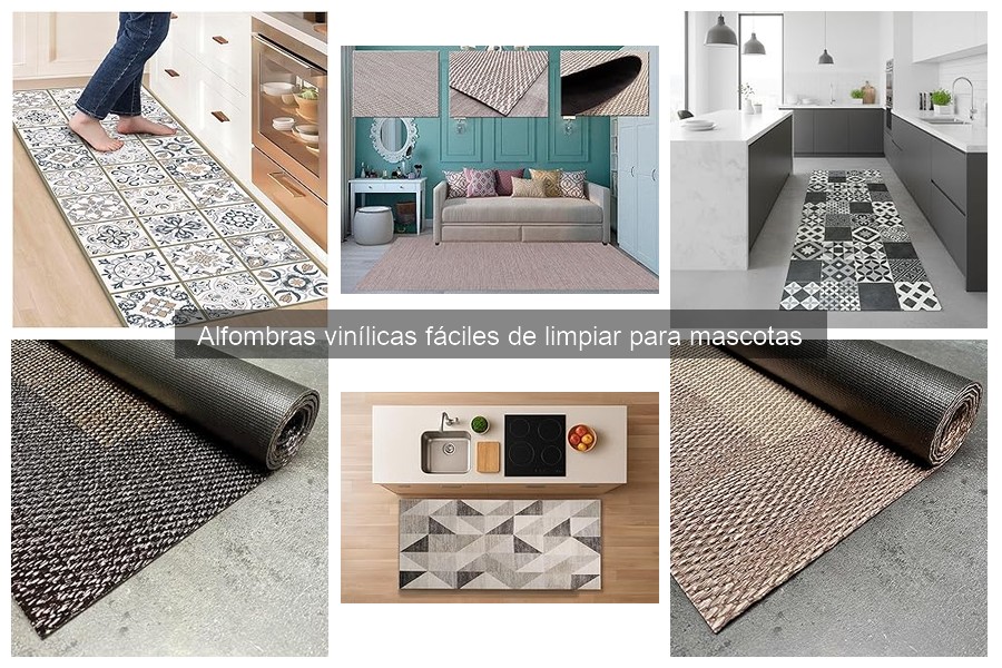Alternativas a alfombras vinílicas para casas con mascotas