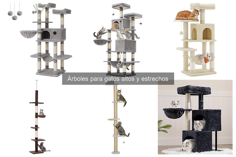 Alternativas a Árboles para Gatos en Espacios Pequeños