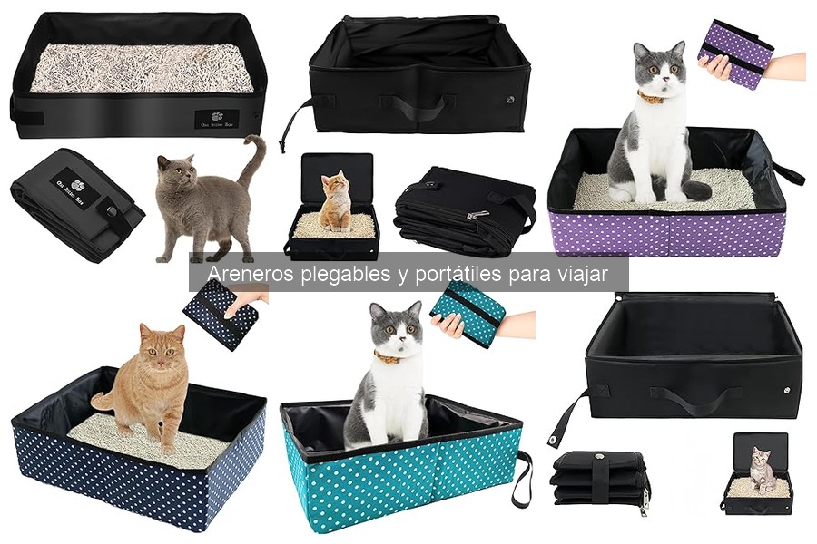 Alternativas a areneros plegables para viajar con mascotas