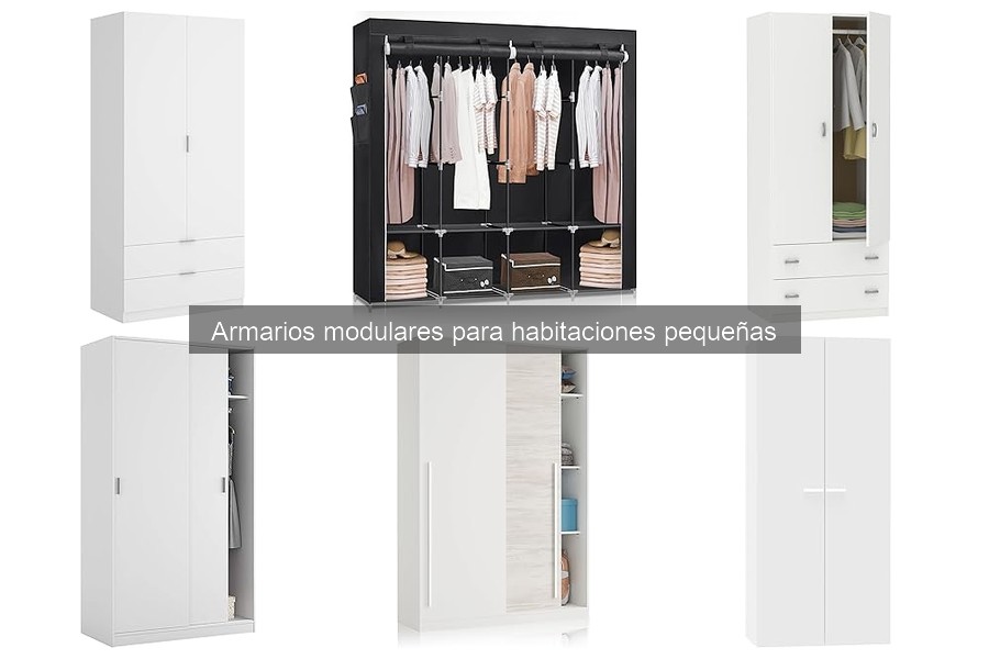 Alternativas a Armarios Modulares en Habitaciones Pequeñas