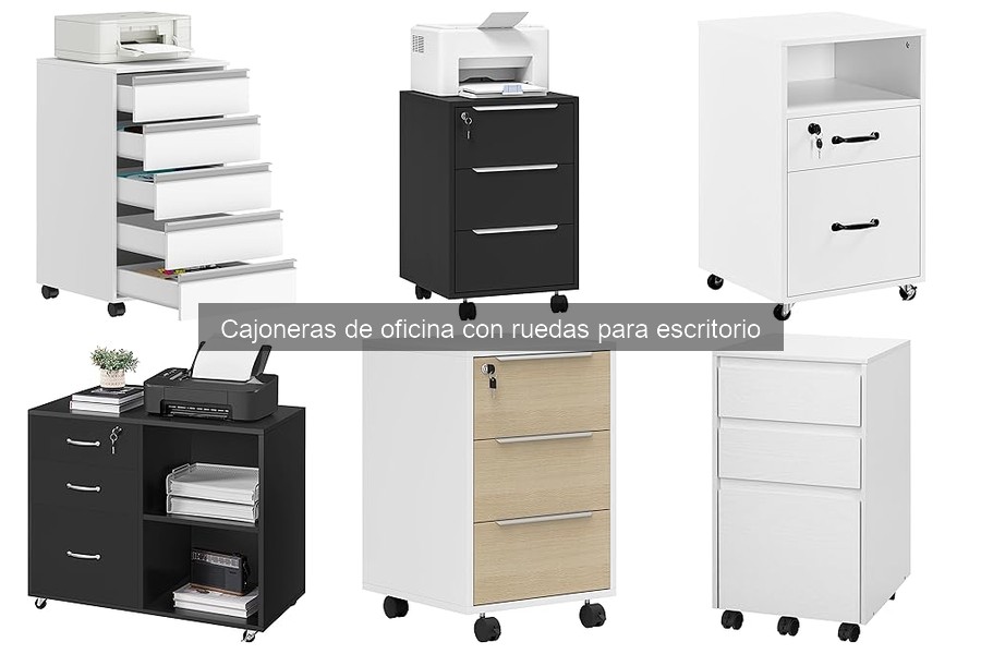 Alternativas a Cajoneras de Oficina con Ruedas para Almacenamiento