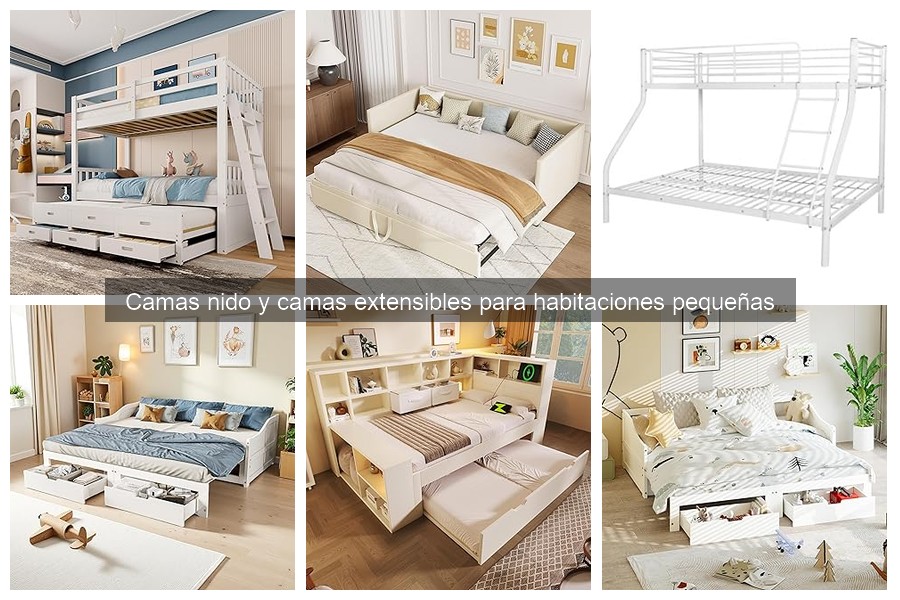 Alternativas a camas nido para aprovechar espacios pequeños