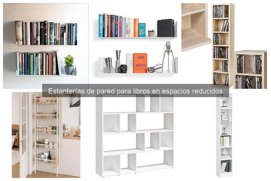 Alternativas a estanterías de pared para maximizar espacio en casa