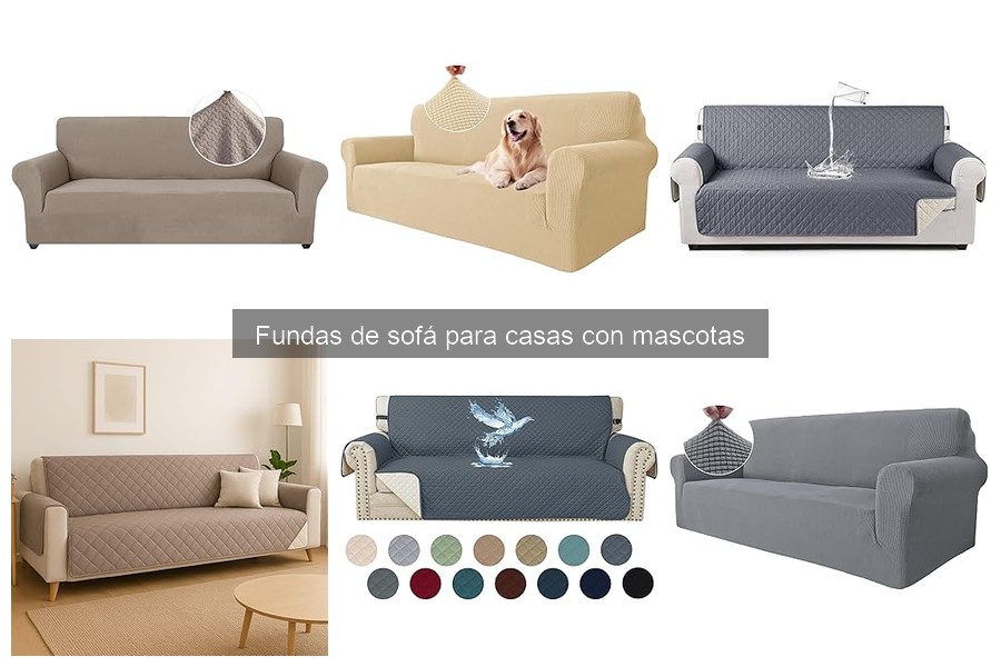 ** Alternativas a Fundas de Sofá para Proteger de Mascotas