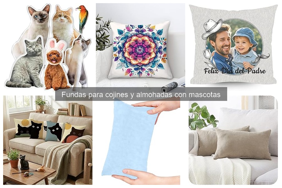 Alternativas a fundas para cojines y almohadas con mascotas