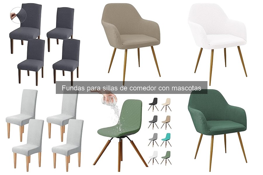 Alternativas a fundas para sillas en hogares con mascotas