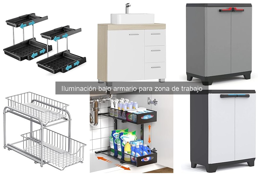 Alternativas a la Iluminación Bajo Armario para el Trabajo