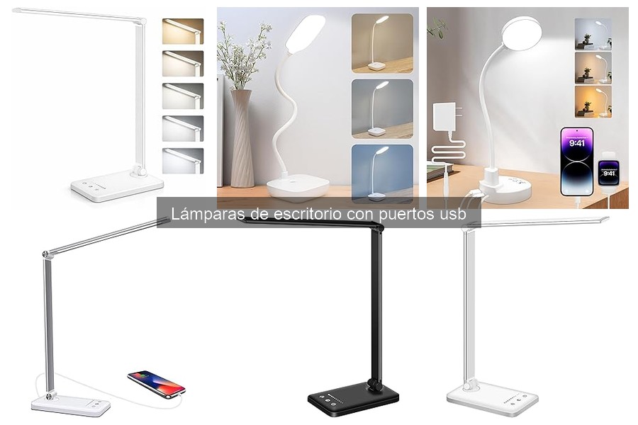 ** Alternativas a Lámparas de Escritorio con Puertos USB