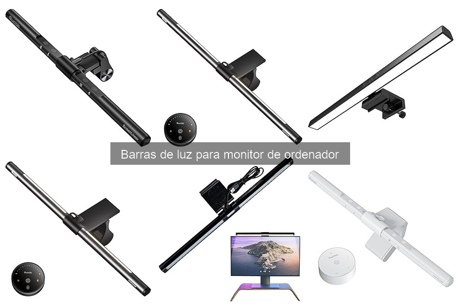 Alternativas a las barras de luz para monitor en tu oficina