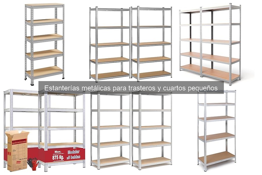 Alternativas a las estanterías metálicas para trasteros
