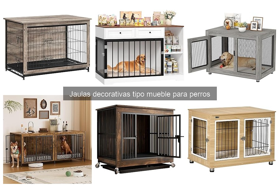 Alternativas a las jaulas decorativas para perros