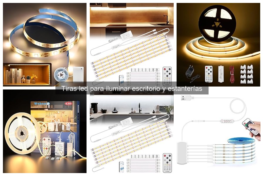 Alternativas a las tiras LED para iluminar estanterías