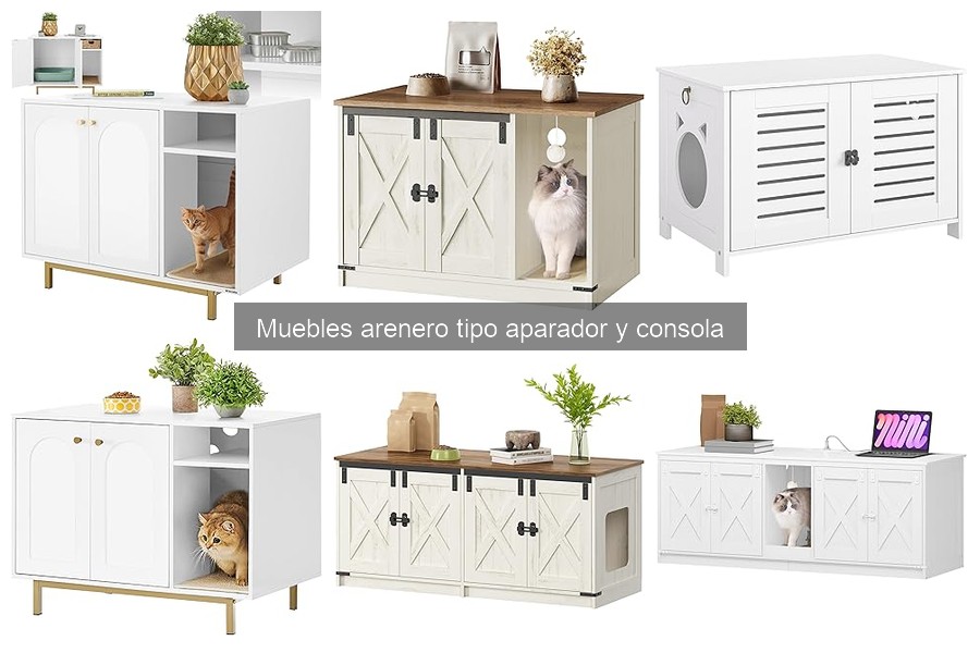 Alternativas a los areneros tipo aparador para gatos