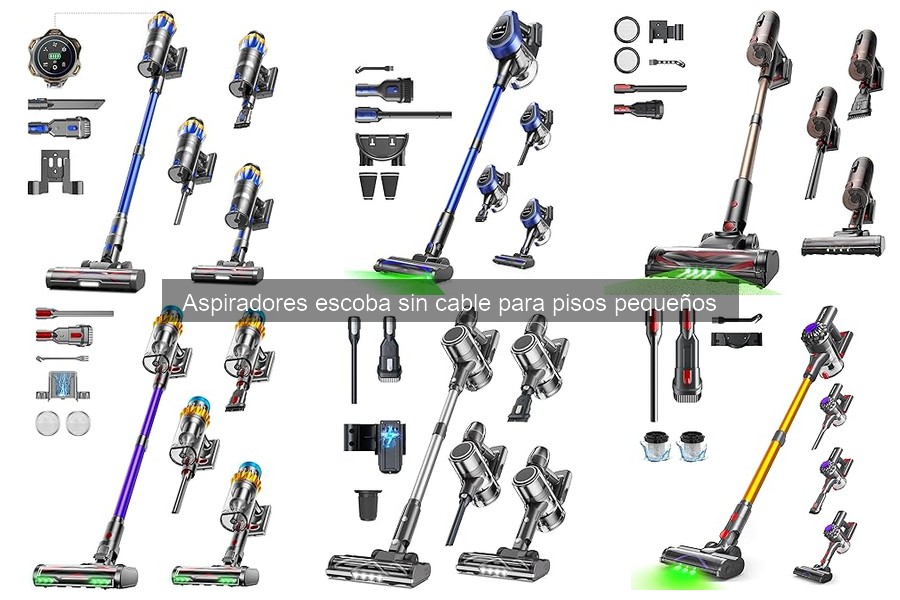 Alternativas a los Aspiradores Escoba Sin Cable para Pisos Pequeños