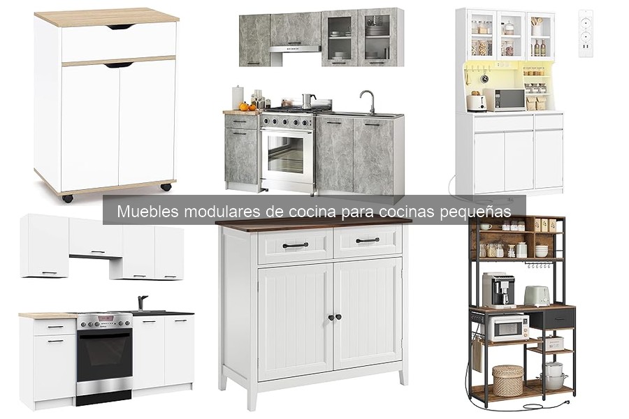 Alternativas a los muebles modulares de cocina para espacios pequeños