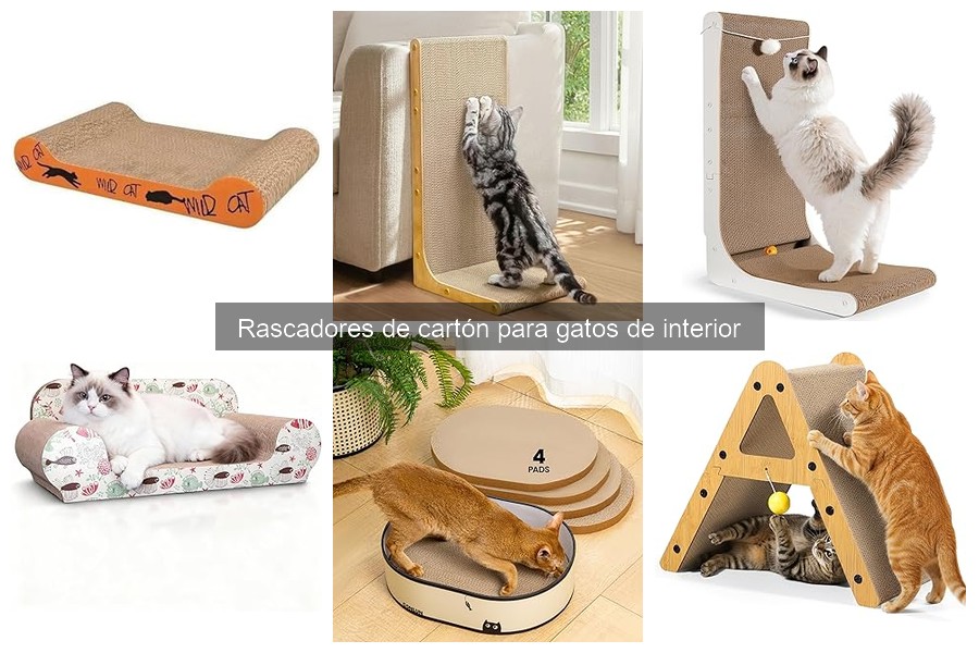 Alternativas a los rascadores de cartón para gatos