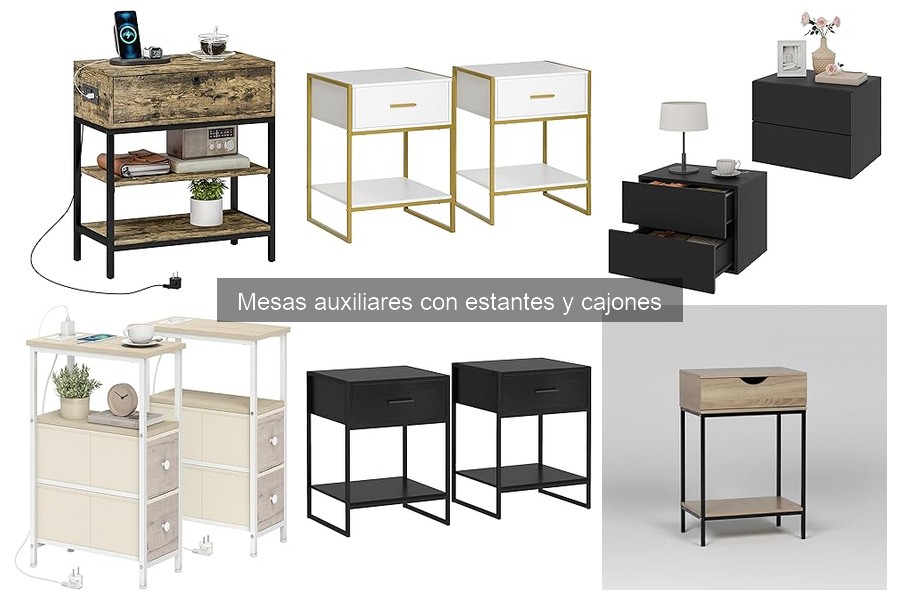 Alternativas a Mesas Auxiliares en Espacios Reducidos