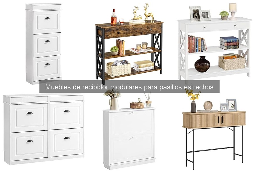 Alternativas a Muebles de Recibidor Modulares para Pasillos