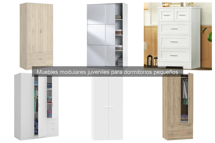 Alternativas a Muebles Modulares para Dormitorios Juveniles