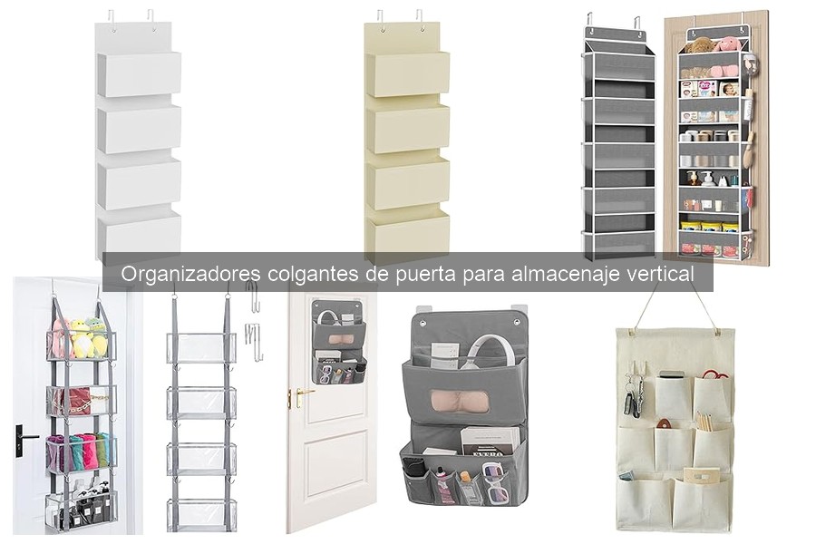 Alternativas a Organizadores Colgantes de Puerta para Almacenaje