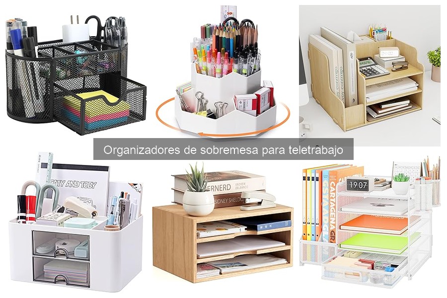 Alternativas a organizadores de sobremesa para teletrabajo