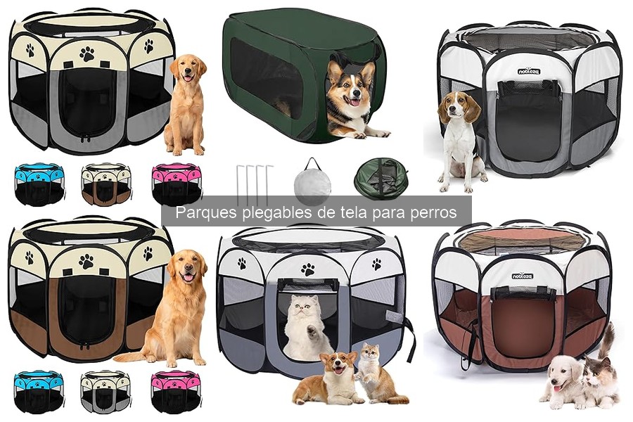 Alternativas a parques plegables de tela para perros